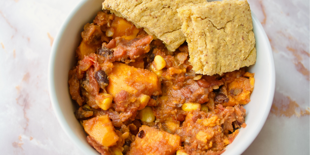 Sweet Potato Chilli – Vegan + Plant-Based