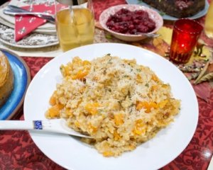 Butternut Squash and Sage Risotto