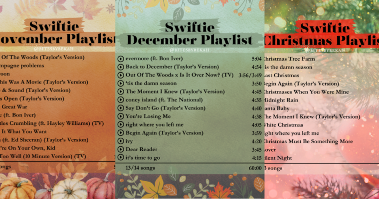 Taylor Swift Curated Playlists For Every Season Of Life