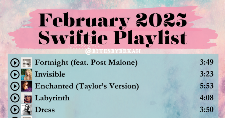 The 2025 Swiftie Soundtrack: New Taylor Swift-Inspired Playlists Every Month