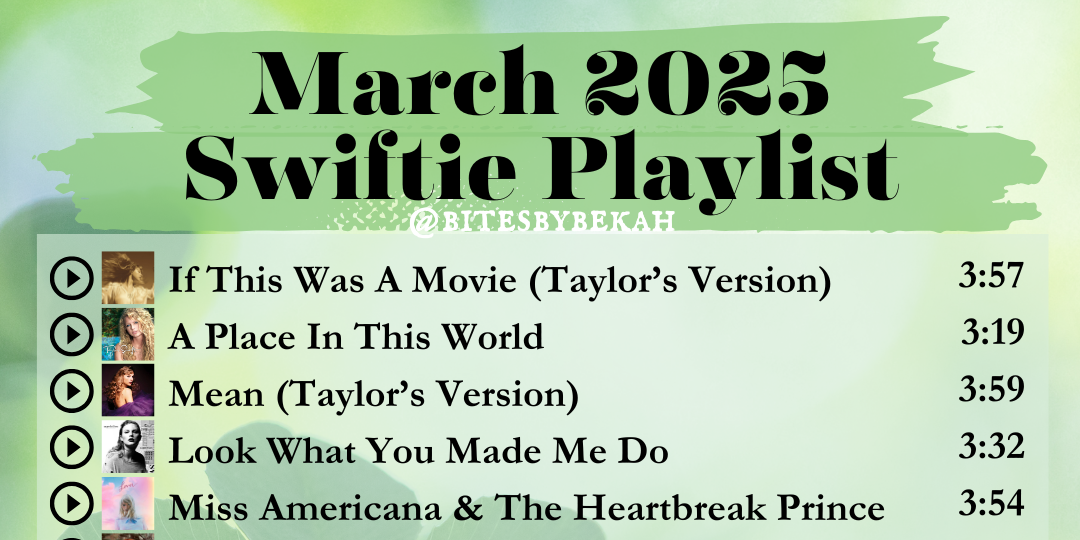 The 2025 Swiftie Soundtrack: New Taylor Swift-Inspired Playlists Every Month